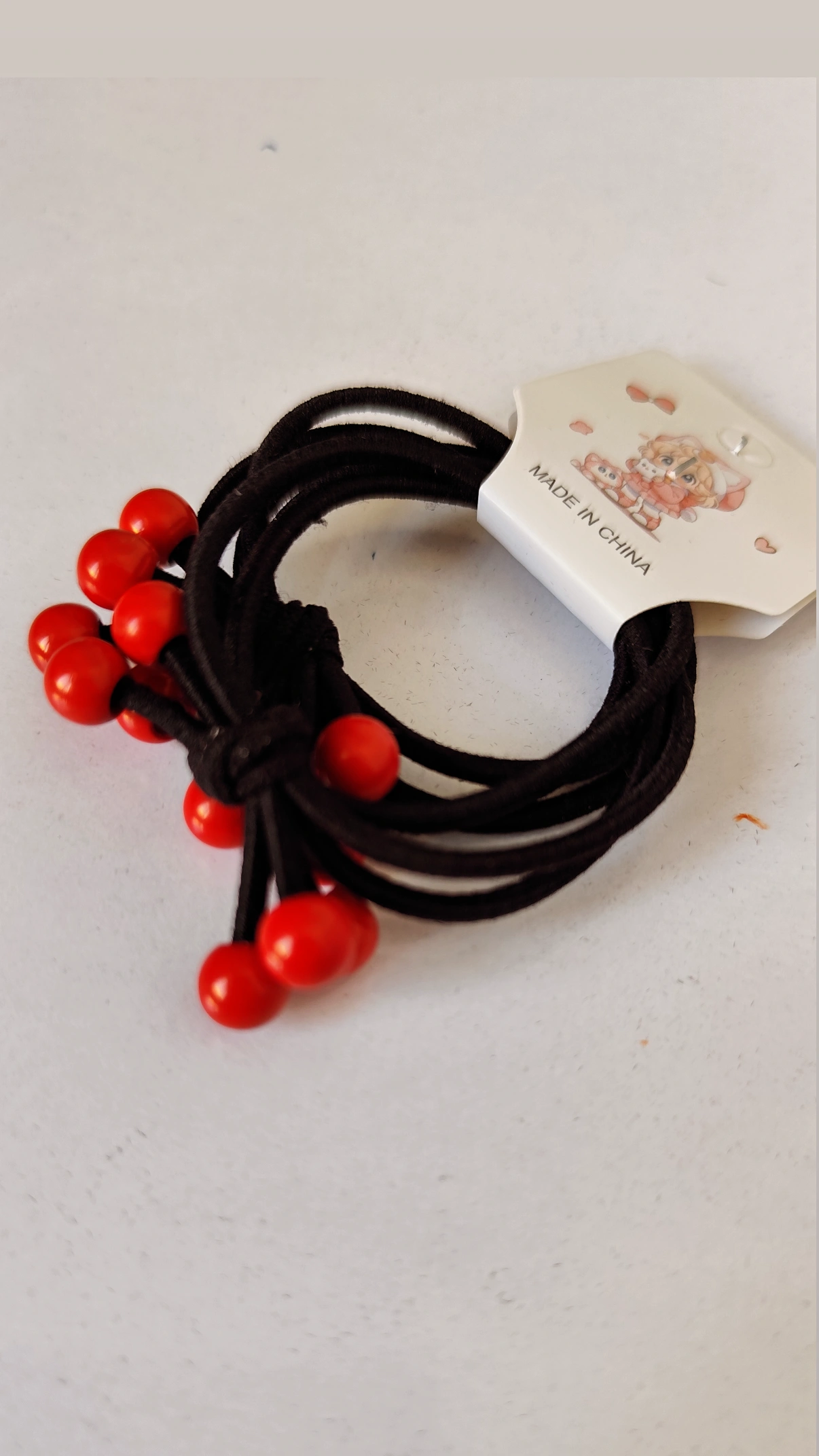 کش مو گیلاسی سایز ۳ کش سه لایه وارداتی