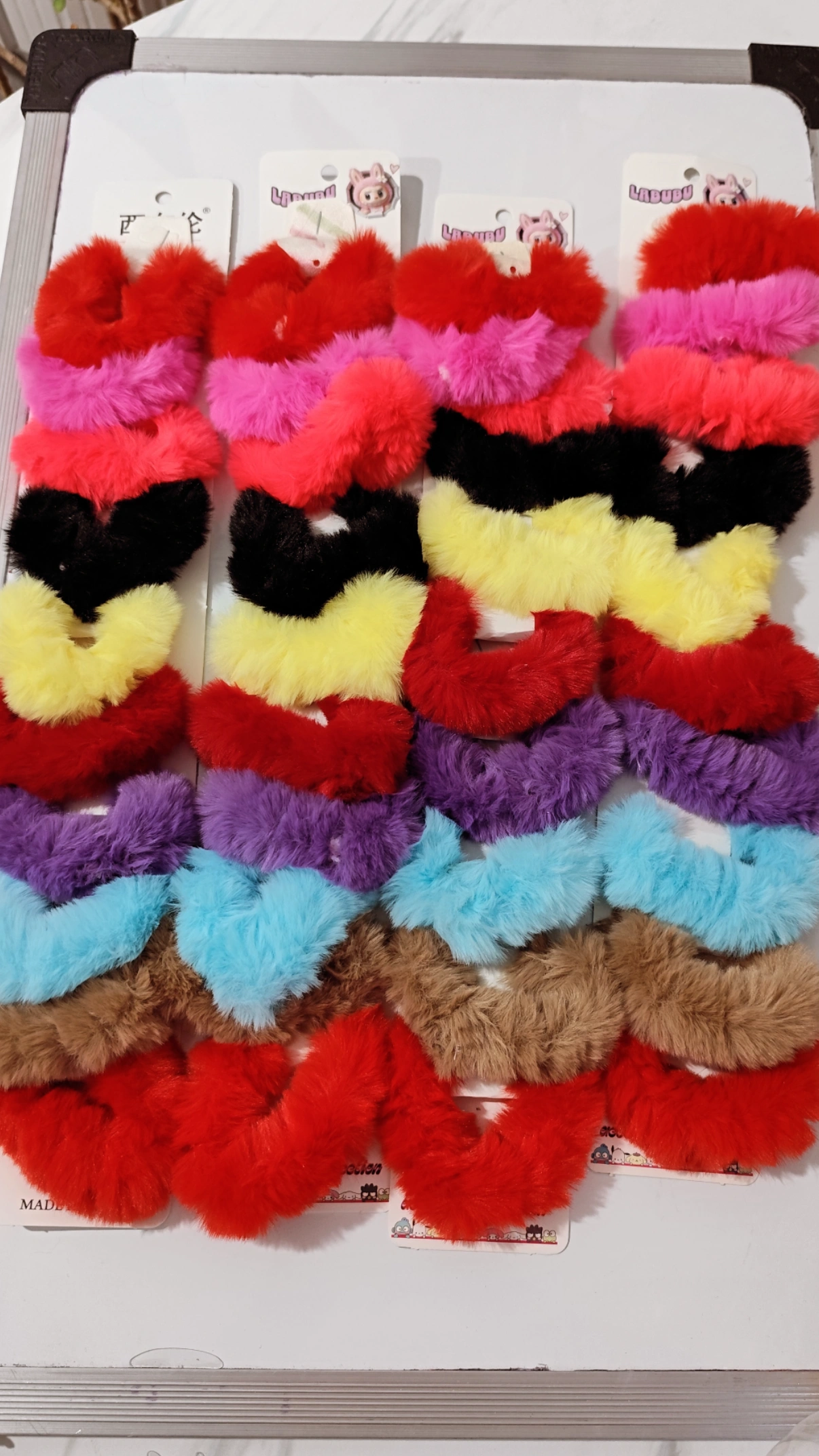 کش مو پشمی رنگی وارداتی