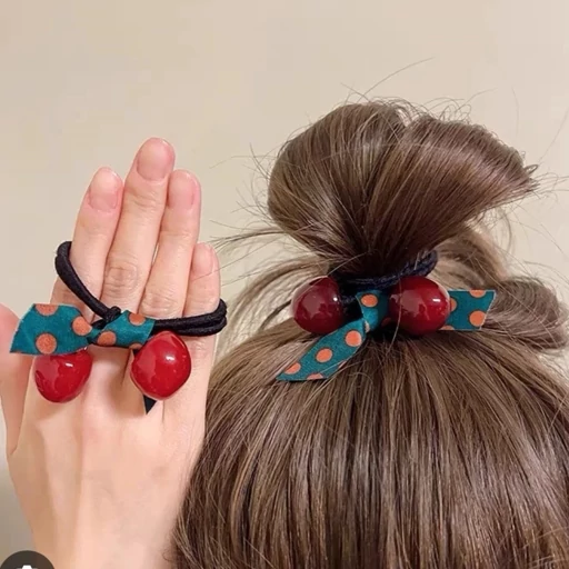 کش مو جفتی طرح گیلاس