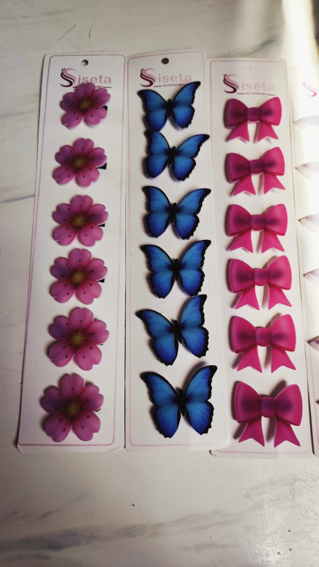 گیره مو استیکر