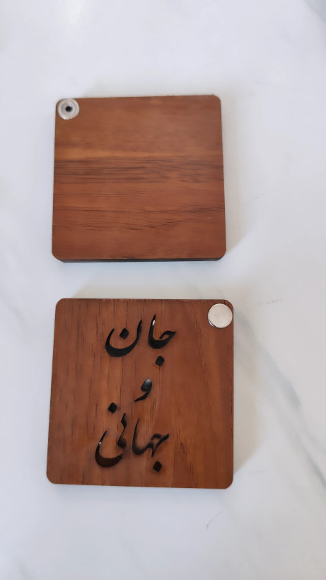 اینه جیبی تاشو مدل حکاکی جملات زیبا